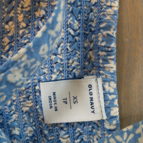 Summer romper blue and white - Picture 2 of 2